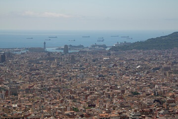 Aussicht über Barcelona von oben