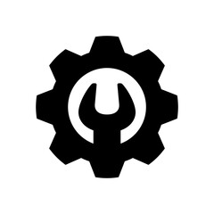 transportation repair vector design silhouette icon