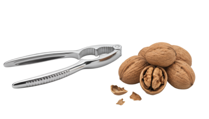くるみ割り器と殻付きナッツ