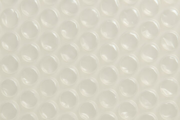 Bubble wrap texture with transparent air pockets