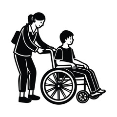 disabled man in wheelchair