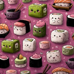 a set of different kinds of sweets