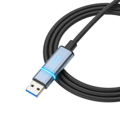 Connecting devices usb cable technology isolated on transparent background