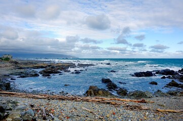 Stormclouds over the Cook Strait