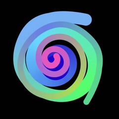 abstract background with circles