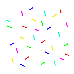 Colorful Sprinkle Decoration