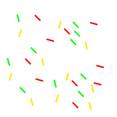 Colorful Sprinkle Decoration