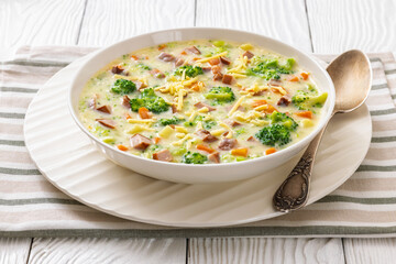 Sausage Vegetable Chowder, tasty thick creamy soup