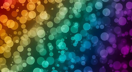 Vibrant bokeh lights create a magical, dreamy backdrop for any project