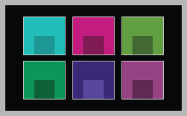 Multi Color Book Palte sample