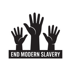 Fototapeta premium Freedom and human dignity illustration collection — anti-trafficking, child labour prevention, broken chain flat solid-color vectors