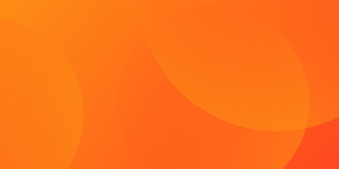 Perfect orange banner background. Dynamic shapes composition. Background