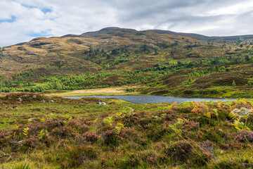 Loch Sealbhanach, Mullardoch, Inverness shire, Scotland, UK