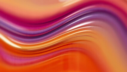 Abstract multicolored blurred wavy lines background with vibrant colors