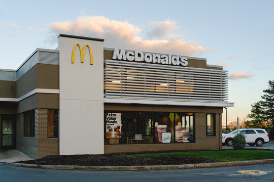Dewitt, NY - Nov 19, 2025: McDonald&rsquo;s is the world&rsquo;s largest quick-service restaurant chain, serving over 60 million customers daily across more than 100 countries