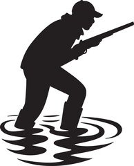 Abstract geometric shapes with bold color accents