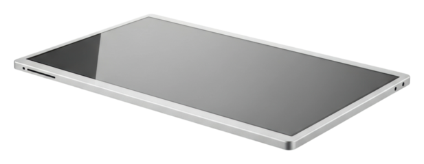 Showcasing sleek tablet design product modern isolated on transparent background