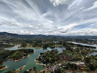 Embalse Pe&ntilde;ol-Guatap&eacute;, Colombia