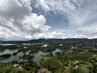Embalse Pe&ntilde;ol-Guatap&eacute;, Colombia