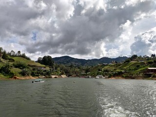 Embalse Pe&ntilde;ol-Guatap&eacute;, Colombia