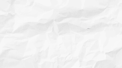 White crumpled paper texture background. Paper texture Crumpled White. Top view.