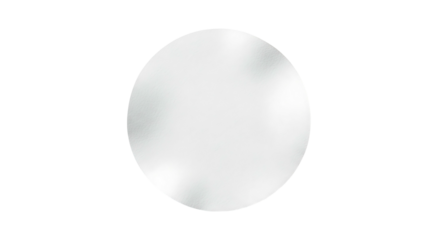 Abstract Watercolor Circle on White Background.