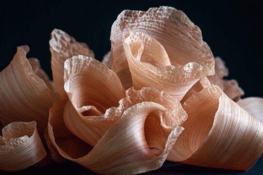 Delicate Wood Shavings from Fine Crafting