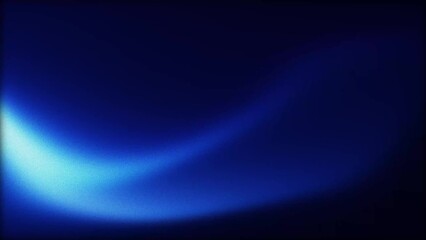 Abstract ribbed glass liquid background in blue soft gradient noise texture tones with vertical wave line and glossy light reflection, modern tech design, minimal visuals animation