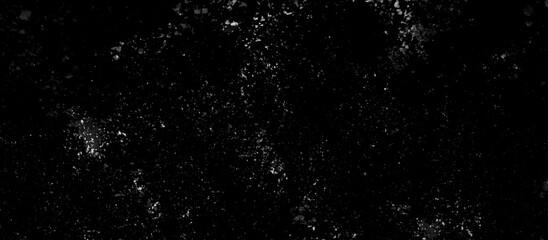 color splash on black background. black rusty crack and scratch wall texture. old damaged surface rough texture background.