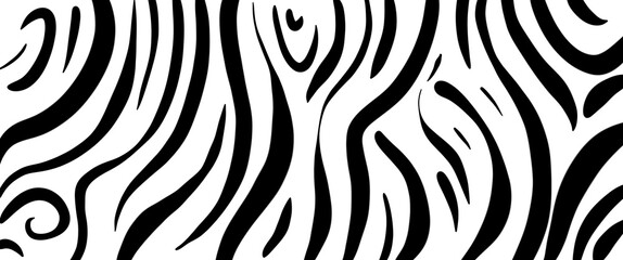 Fondo horizontal de estampado de cebra. 