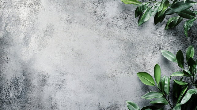 Pale grey wall with subtle fine texture, creating a minimal, neutral background suitable for interior design, product mockups, and modern clean visual layouts.

