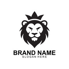 Elegant Lion Logo | Royal King Mascot Emblem Design