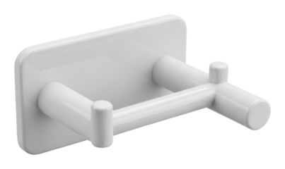 Wall-mounted hook installation home product isolated on transparent background