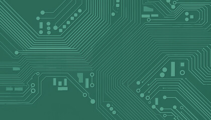 Digital Circuitry: A captivating display of intricate digital circuitry, showcasing the complex network of lines and pathways that power modern technology.