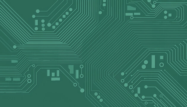 Digital Circuitry: A captivating display of intricate digital circuitry, showcasing the complex network of lines and pathways that power modern technology.