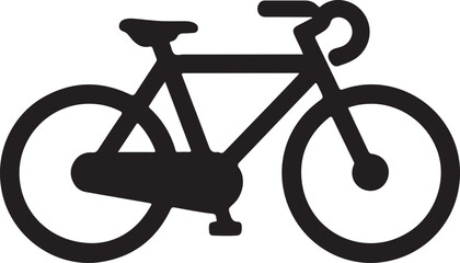 Classic bicycle sport symbol