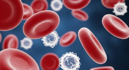 Fototapeta premium 3D Rendering of Fasting Blood Sugar and Diabetes Concept