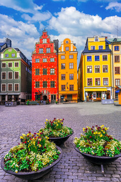 Stortorget square, Gamla Stan, Stockholm, Sweden