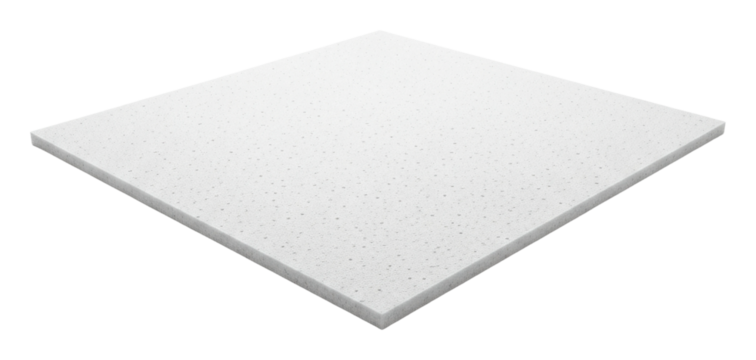 Creating minimalist white surface isolated on transparent background