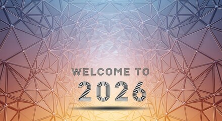 Welcome to the year two thousand and twenty six with wireframe art