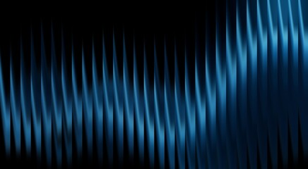 Abstract blue wave texture, artistic wallpaper with dark background
