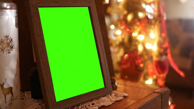 Green Screen Photo Frame During Christmas