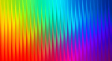 A vibrant display of rainbow colors, creating a visually stunning and dynamic artwork with vertical lines