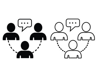 Communication Icon Art Design