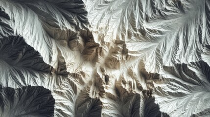 Mountain range with snow-covered peaks and a white background. The peaks are jagged and sharp