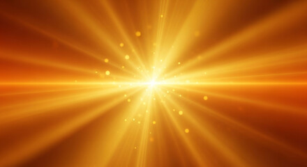 Golden light burst background radiant sun rays emanate from central point bright explosion of light abstract energy concept powerful illumination effect backdrop
