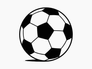 Obraz premium Soccer ball pics, vector style