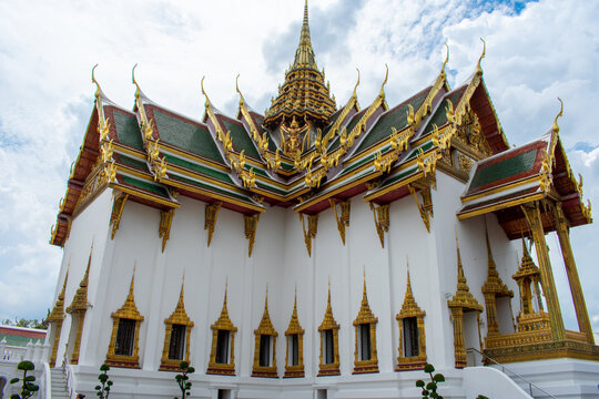 Bangkok, Thailand 15 October 2025: Grand Palace, Phra Borom Maha Ratcha Wang Beautiful architecture of complex of buildings in Bangkok, Thailand 