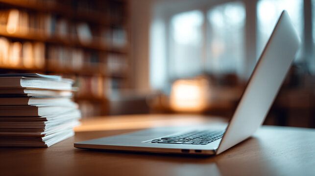 Close-up of a laptop corner, highlighting sleek edges, smooth metallic finish, minimal design, and precise craftsmanship in a modern, clean tech aesthetic.