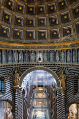 Obraz premium Interior of Siena Cathedral - Siena, Italy